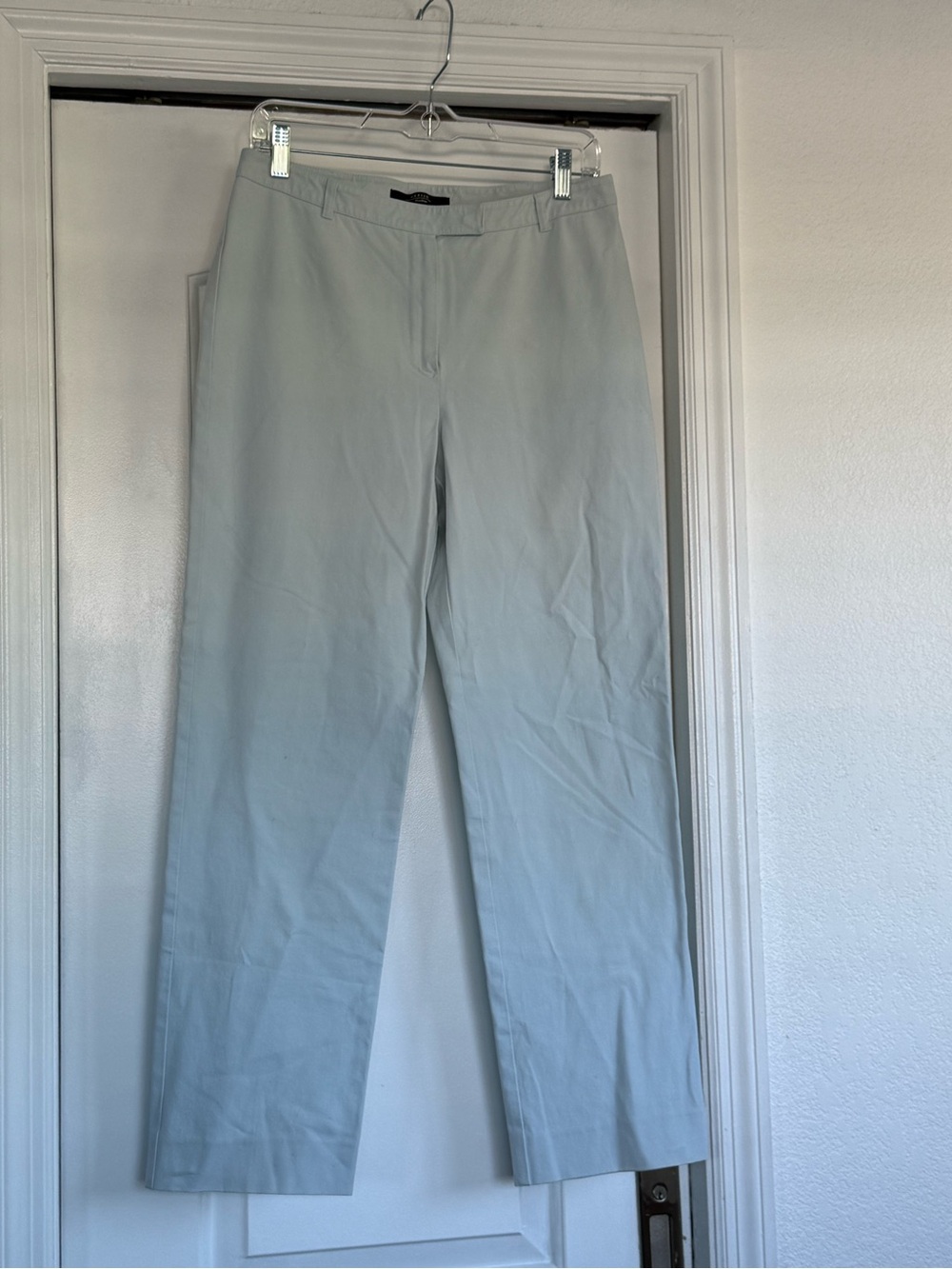 MaxMara Women's Cropped Dress Pants in Light blue